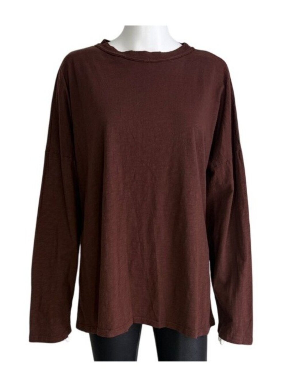FP Movement by Free People Long Sleeve Tee in Brown
